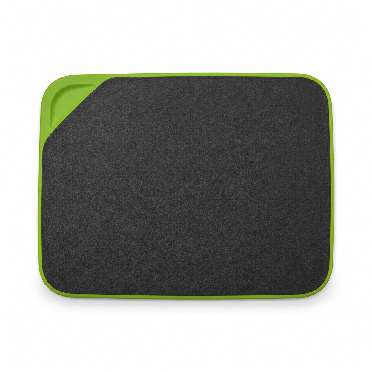 Planche à découper souple noir et vert 30 × 20 cm